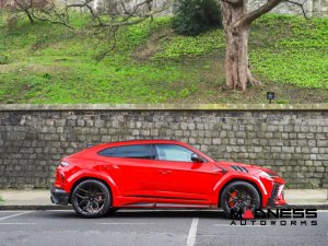 Lamborghini Urus Custom Wheels - EVO-4 by Vossen - Gloss Black Lamborghini Urus Custom Wheels - EVO-4 by Vossen - Gloss Black